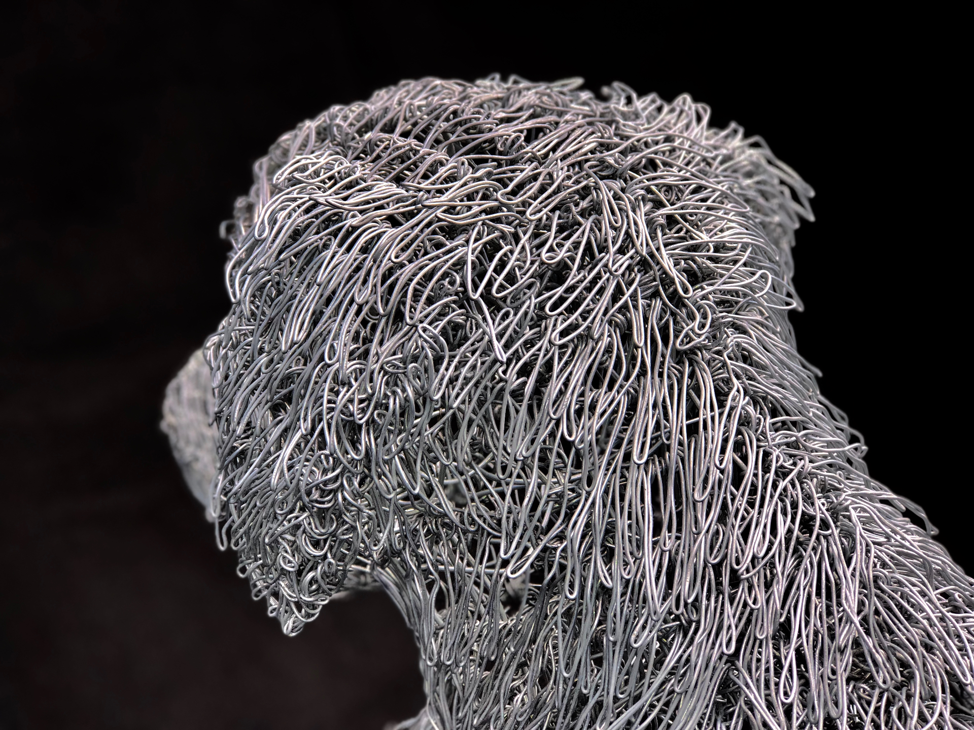 Head and shoulders, detail