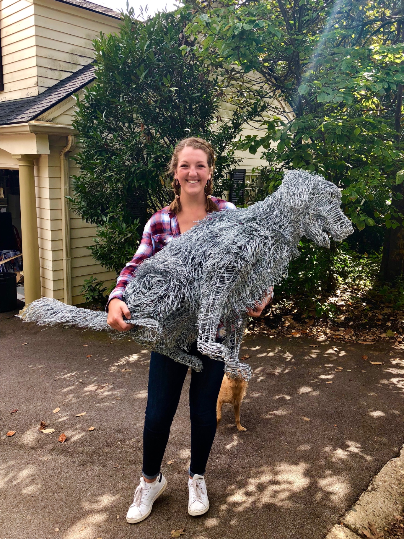 Held by the artist — scale